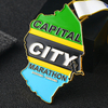 Capital Map City Tanzania Dodoma Marathon Running Gold Medal Price