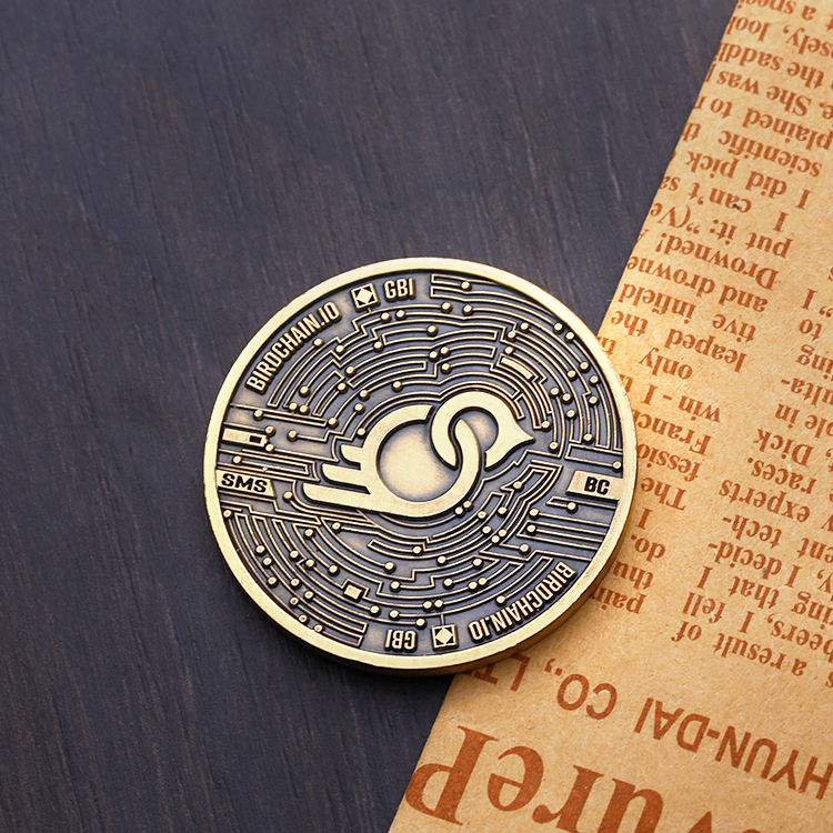 Oem Custom Minting Art Fantasy Brass Coin Old Coins Maker