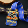 Medals Made Wholesale Custom Cute Cartoon Enamel Virtual Running Marathon Medal Award Medals Custom Logo With Ribbon