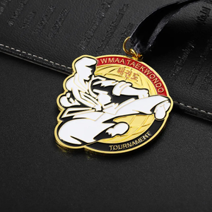 Race Finisher Awards Tournament Custom Personalized Taekwondo Medal for Itf Taekwondo