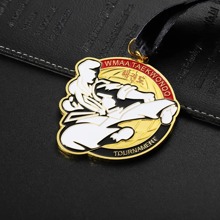 Race Finisher Awards Tournament Custom Personalized Taekwondo Medal for Itf Taekwondo