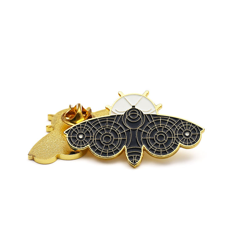 Manufacture Wholesale Custom Pin Enamel butterfly Lapel Pins