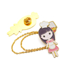 High Quality Metal Soft Enamel Small Brass Top Quality Badges
