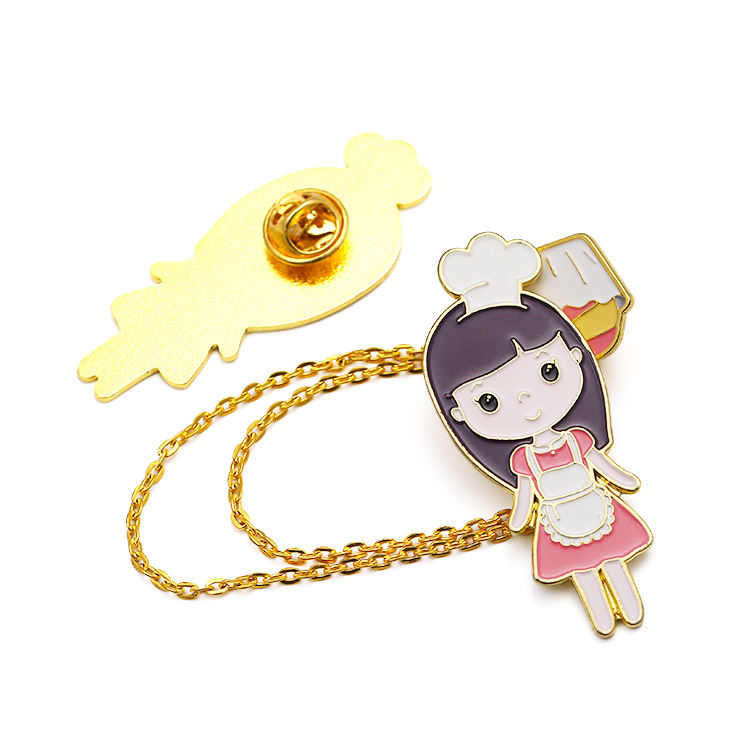 High Quality Metal Soft Enamel Small Brass Top Quality Badges