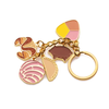 China Manufacturers Zinc Alloy Iron Metal Key Chain Custom logo Enamel Keychain