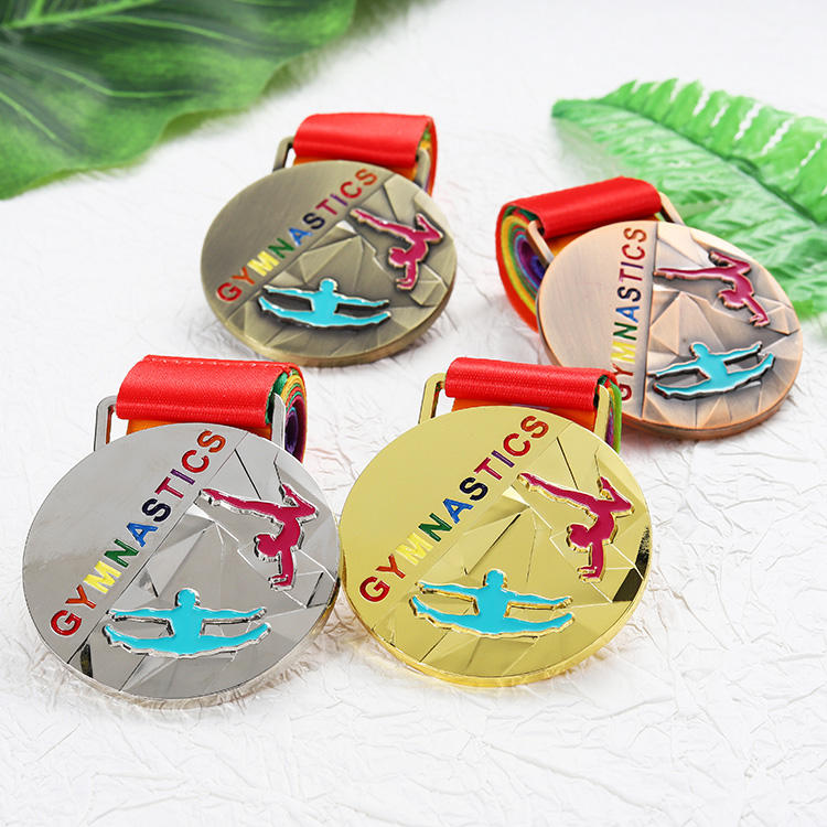 Wholesale Custom Metal Award Gymnastics Medal in China