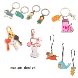 Custom Jiabo 2022 Metal Ring Promotional Keychain With logo