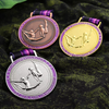 Custom 3d Gym Championship Club Award Custom Logo Dance Medals