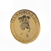 Manufacture Gold Metal Souvenir Coins Custom Gold Challenge Coin