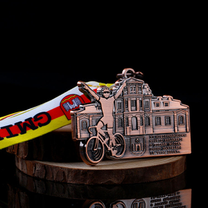 Custom Metal Mountain Bike Race Cycle Sports Medal