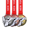 Wholesale Gold Silver Bronze Medal Manufacturer Custom Sliver Gold 3d Sport Taekwondo Medals Karate Wkf Judo Medal with Ribbon