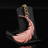 Custom Metal 3d Feather Copper Keyring