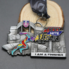 Cheap OEM Honor Award Race Gold Marathon Running Metal Medal/medallion
