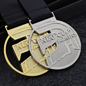 Custom Gold Silver Copper Run Race Craft Large Custom Award Medals