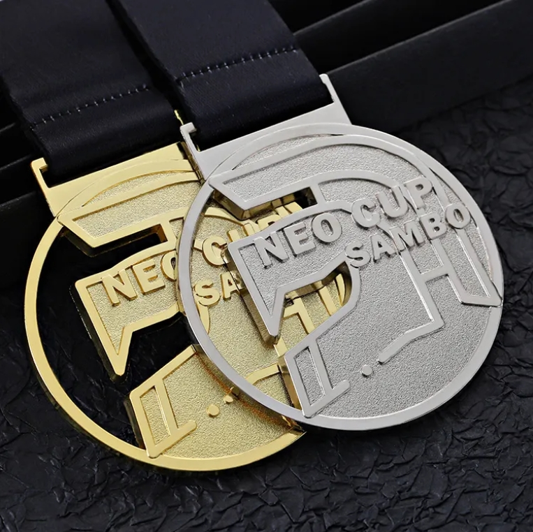 Custom Gold Silver Copper Run Race Craft Large Custom Award Medals