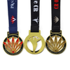 2025 Cut Out Gold Design Full Colour Custom Metal Dance Medals