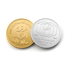 Custom Metal Making Die Cutting Gold Coin Germany