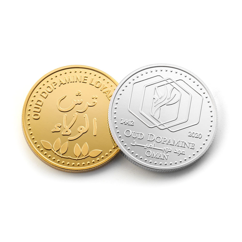 Custom Metal Making Die Cutting Gold Coin Germany