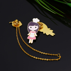 High Quality Metal Soft Enamel Small Brass Top Quality Badges