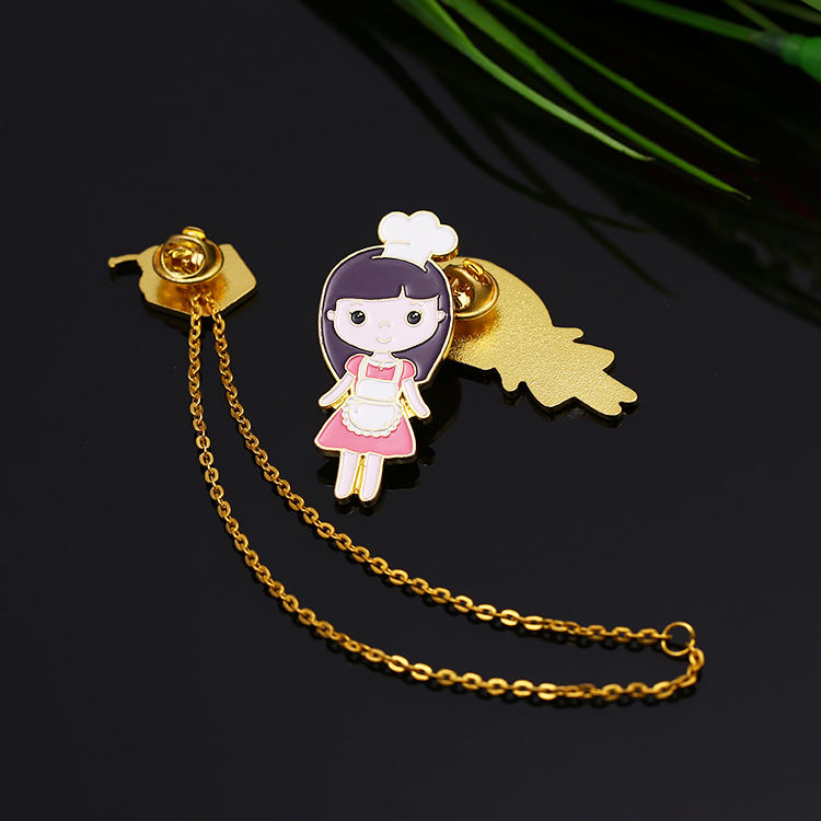 High Quality Metal Soft Enamel Small Brass Top Quality Badges