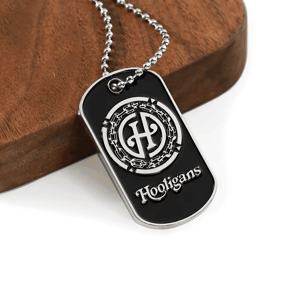 Custom Soft Enamel Silver Metal Logo Top Quality Dog Tags