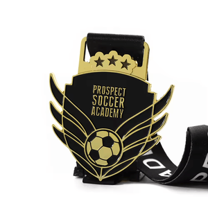 Custom Sport Metal Football Soccer 3d Zinc Alloy Award Medals for Soccer