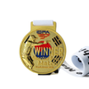 Custom Gold 3d Shooter Score Winner Shooting Sports Medal