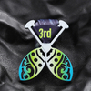 Customizable Low - Cost Intricate Cutout National Marathon Championships 1st/2nd/3rd Place Medals