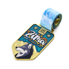 Custom Enamel Metal Wolf Multi Color Printing Medal