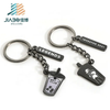 Hard Enamel Custom logo Metal Mini Cute Cartoon Pearl Keyring Boba Milk Tea Cup Keychain/boba Tea Key Chain