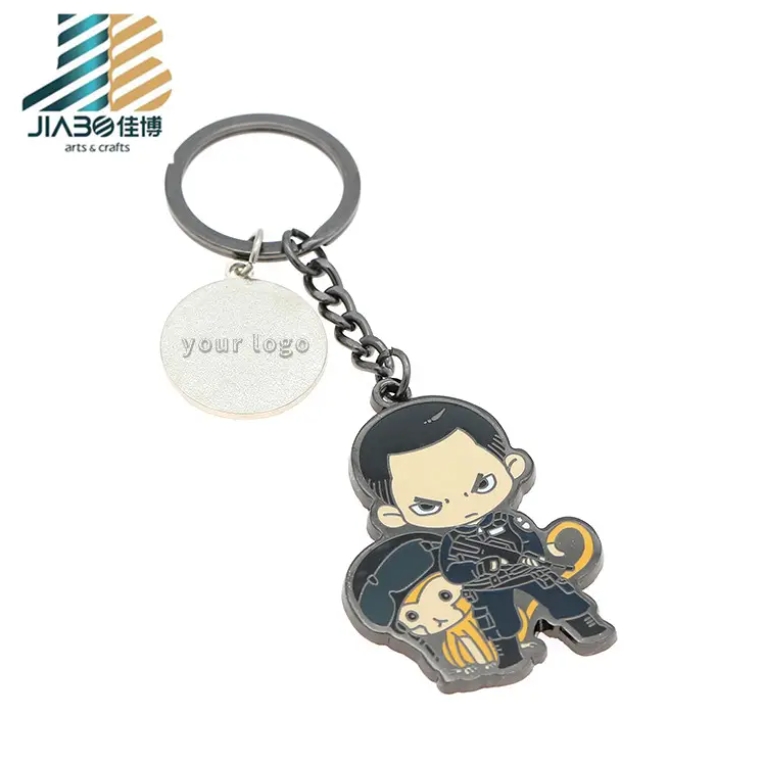 Factory Custom Special Gift Multifunctional Fancy logo Cartoon Key Ring