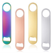 Cheap Personalized Customized Blank Metal Bottle Opener Black Color