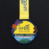 Your Own Logo Personalized Medals Award Metal Zinc Alloy Medals 3D Exquisite Flowers Figure Bike Bicycle Cycling Finisher Medal