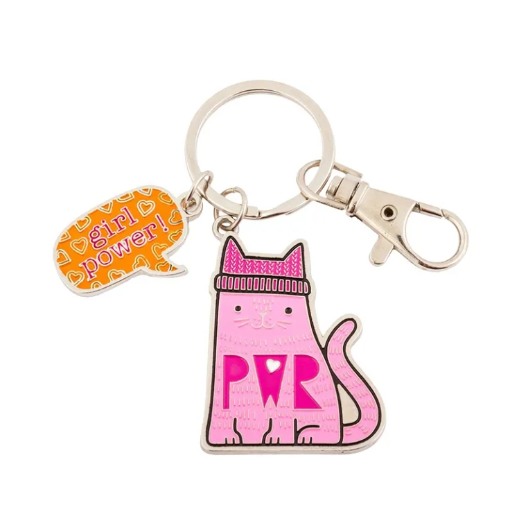 Promotional Factory Gold Sliver Keychains
