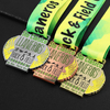 Custom Metal Sports Puerto Rico Track Field High Jump Hurdles Javelin Running Medals
