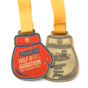 Custom High Quality 10k Finisher Half Marathon Metal Runner Medals for Marathon