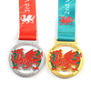 Hot Sale Metal Award Taekwondo Gold Silver Sport Custom Dragon Medal
