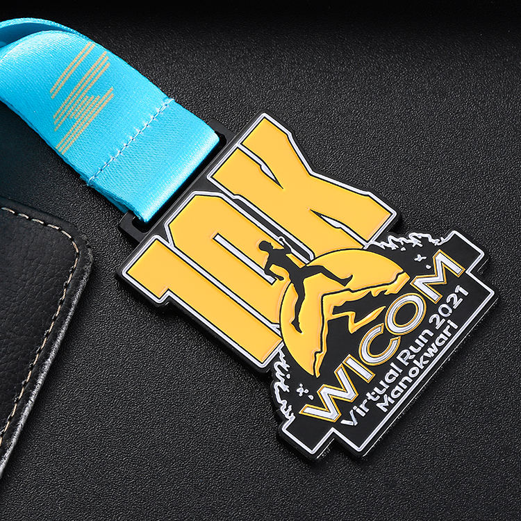 10k Virtual Forest Run United Nations Half Marathon Finisher Medal