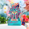 Custom Metal Colorful Bird Bikini Fun Run Medal