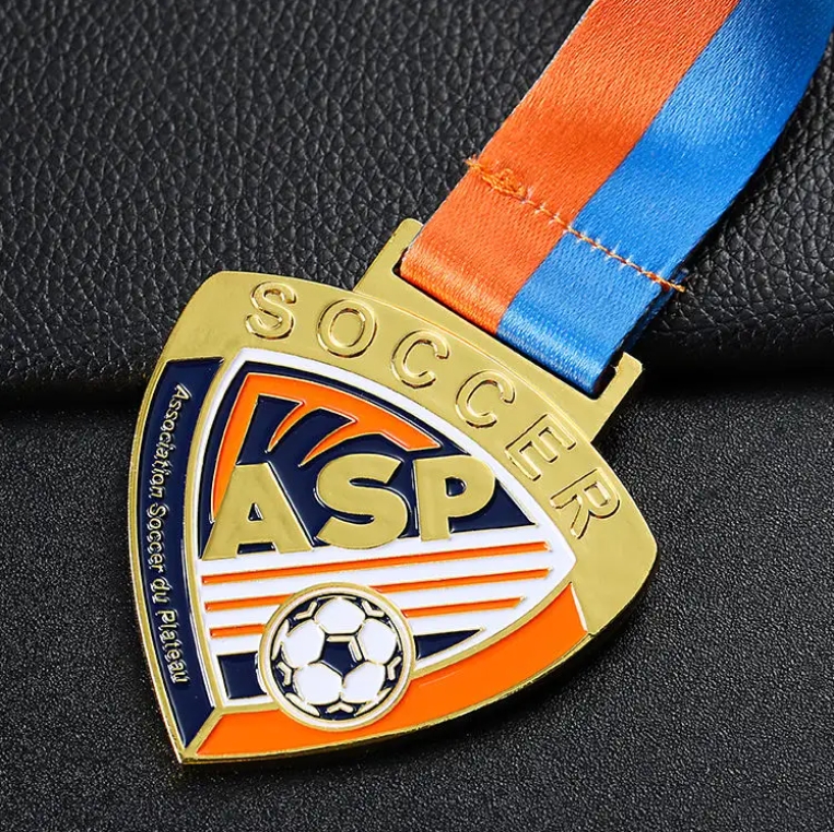Custom Personalised Metal Championship Europe Design Clubs Team American Football Medals/soccer Medals