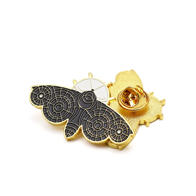 Manufacture Wholesale Custom Pin Enamel butterfly Lapel Pins