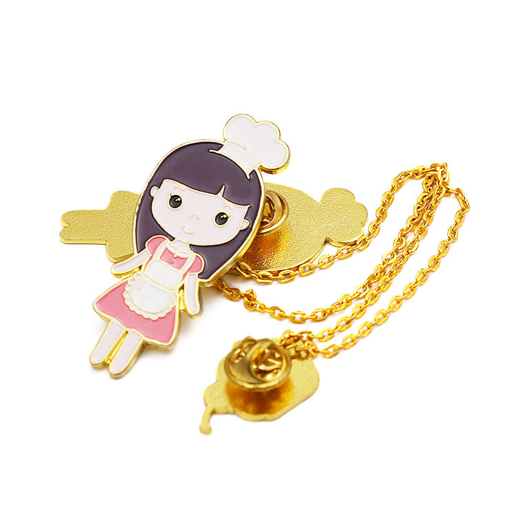 High Quality Metal Soft Enamel Small Brass Top Quality Badges