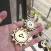 Jiabo Metal Oman National Anniversary Gold Enamel Magnetic Lapel Pin Badges