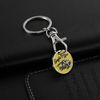 Custom Metal Supermarket Cart Token Shopping Trolley Coin Holder Keychain