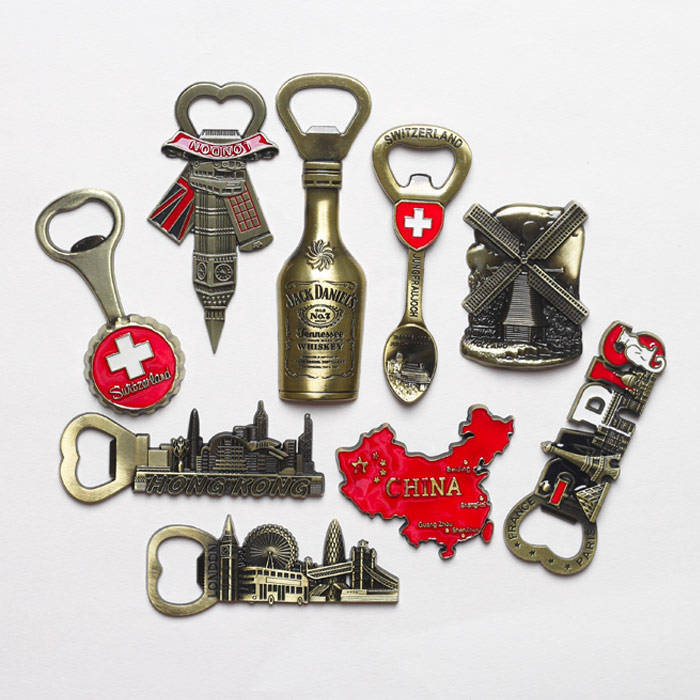 Cheap Metal Bullet Blank Customized Beer Opener for Home