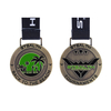 Design Your Own Blank Zinc Alloy Gold Silver Bronze Beach Volleyball Sports Medals Award Medal for Volleyball