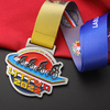 High Quality Medal Award Manufacturer Custom Medal Metal Zinc Alloy Silver Labuan Team Mountain Bike Bicycle Cycling Medals