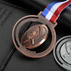 Custom Logo Sport Rotatable Spinning Pickleball Thanksgiving Gold Silver Bronze Race Medal Duathlon Medals With Lanyards