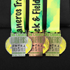 Custom Metal Sports Puerto Rico Track Field High Jump Hurdles Javelin Running Medals