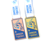 Gold Rectangle Shape Club Competition Custom Medal for Judo